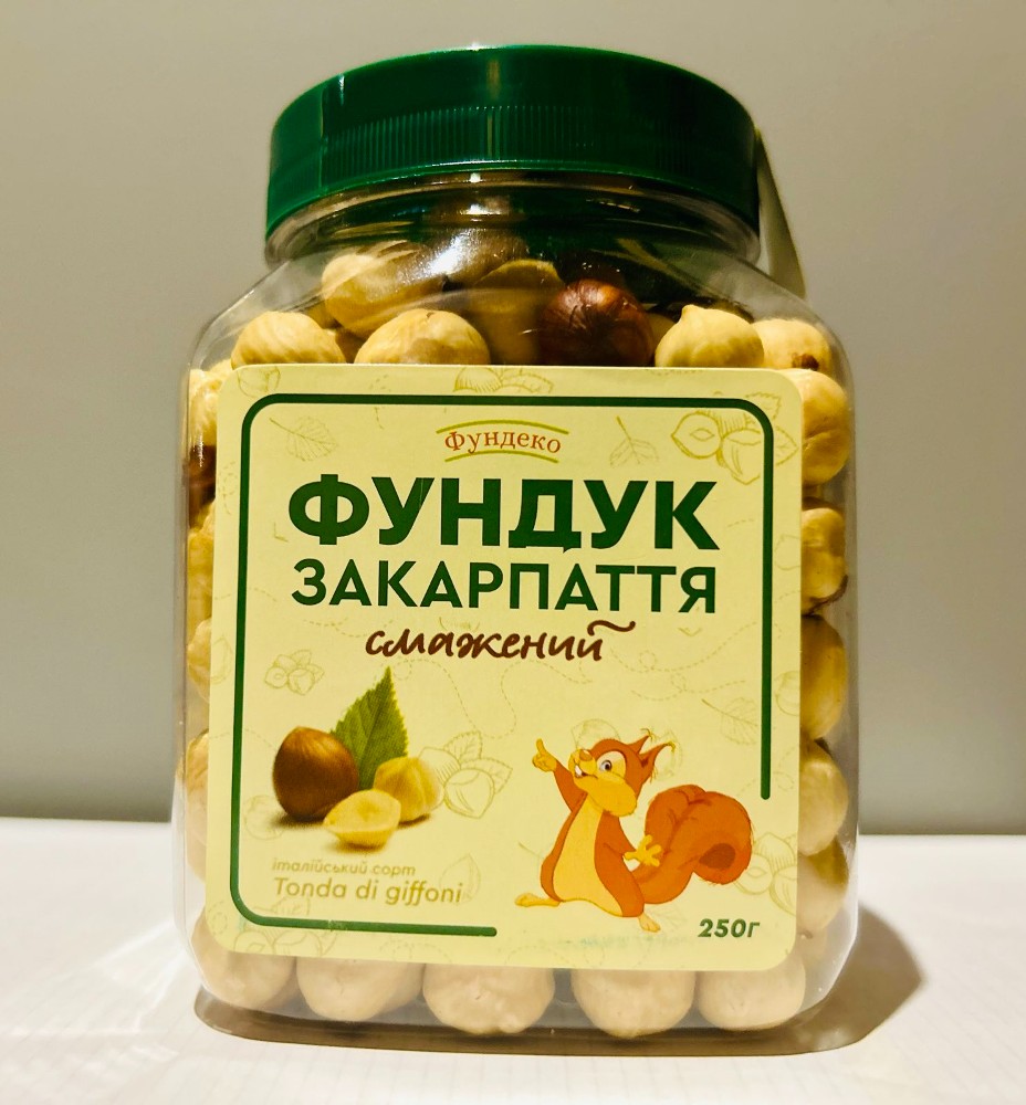 Фундук смажений 250 г