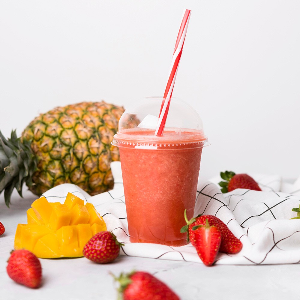 Mango & strawberry