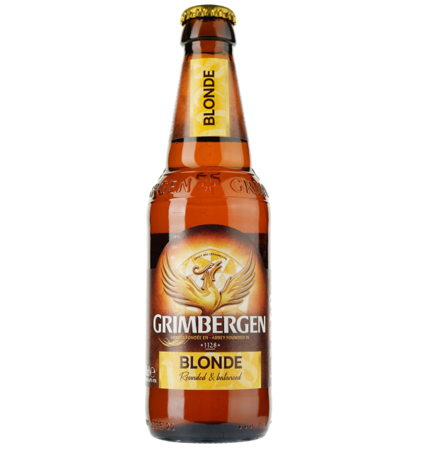 Пиво Grimbergen Blonde 0,33л