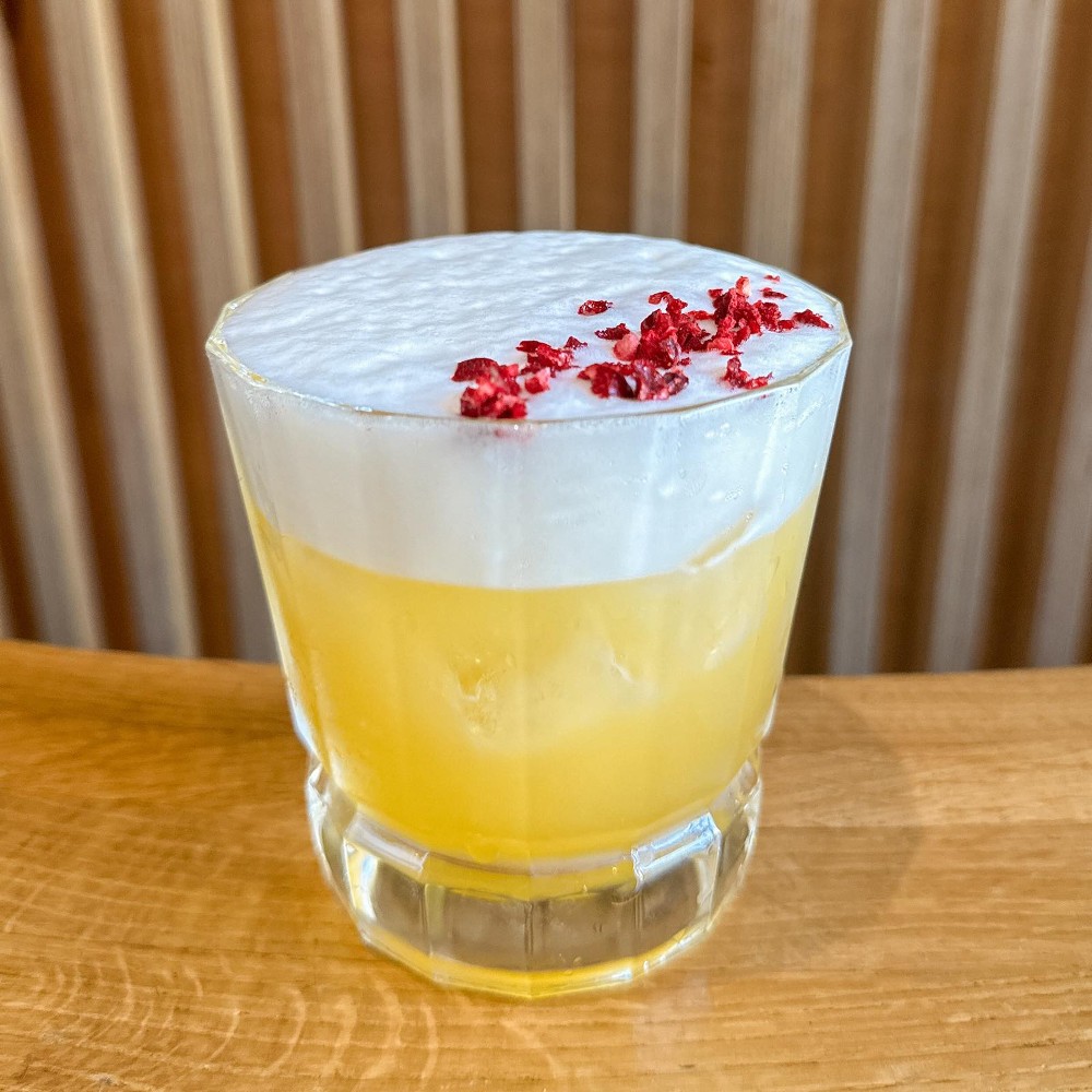Passionfruit Whiskey Sour