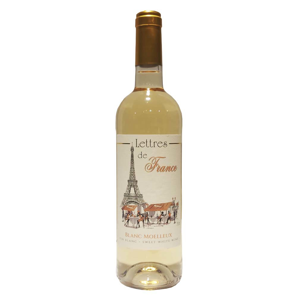  Maison Bouey Lettres de France Blanc Moelleux Вино н/солодке 750 мл