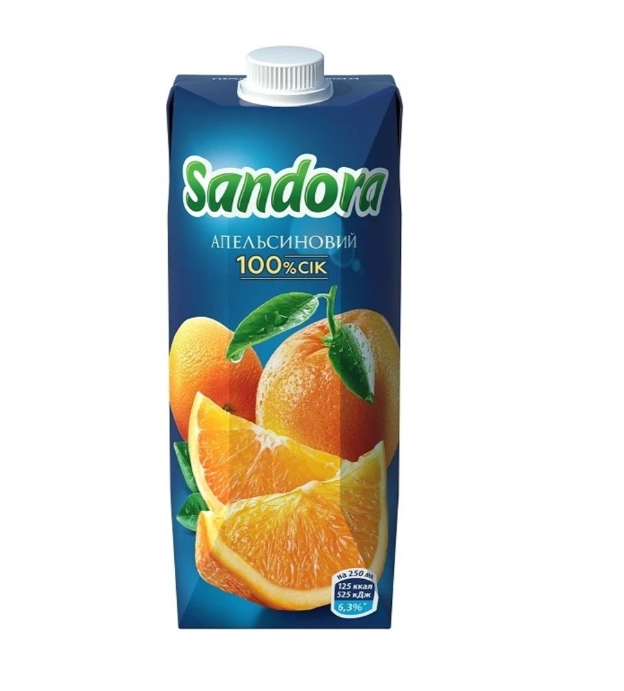 Sandora Сік Апельсин 0.5
