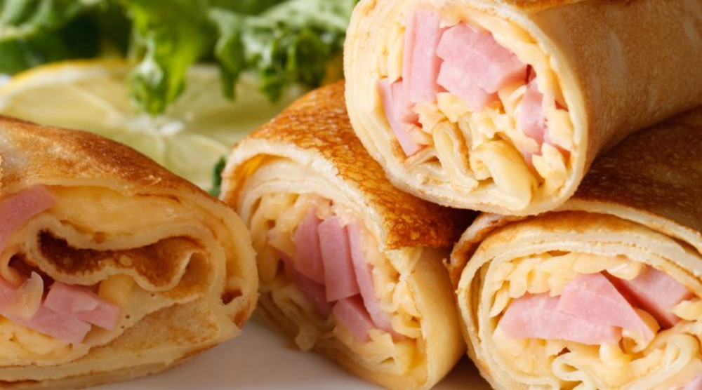 Млинці з Шинкою та сиром