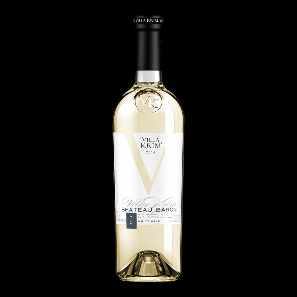 Вино Villa Krim Shateau Baron (біле напів солодке)