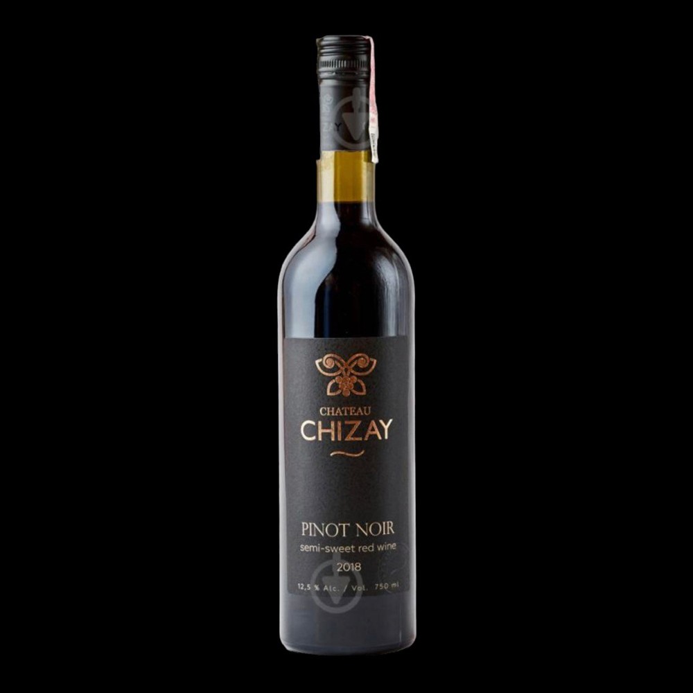 Вино Chateau Chizay "Піно Нуар" (червоне напівсолодке) 