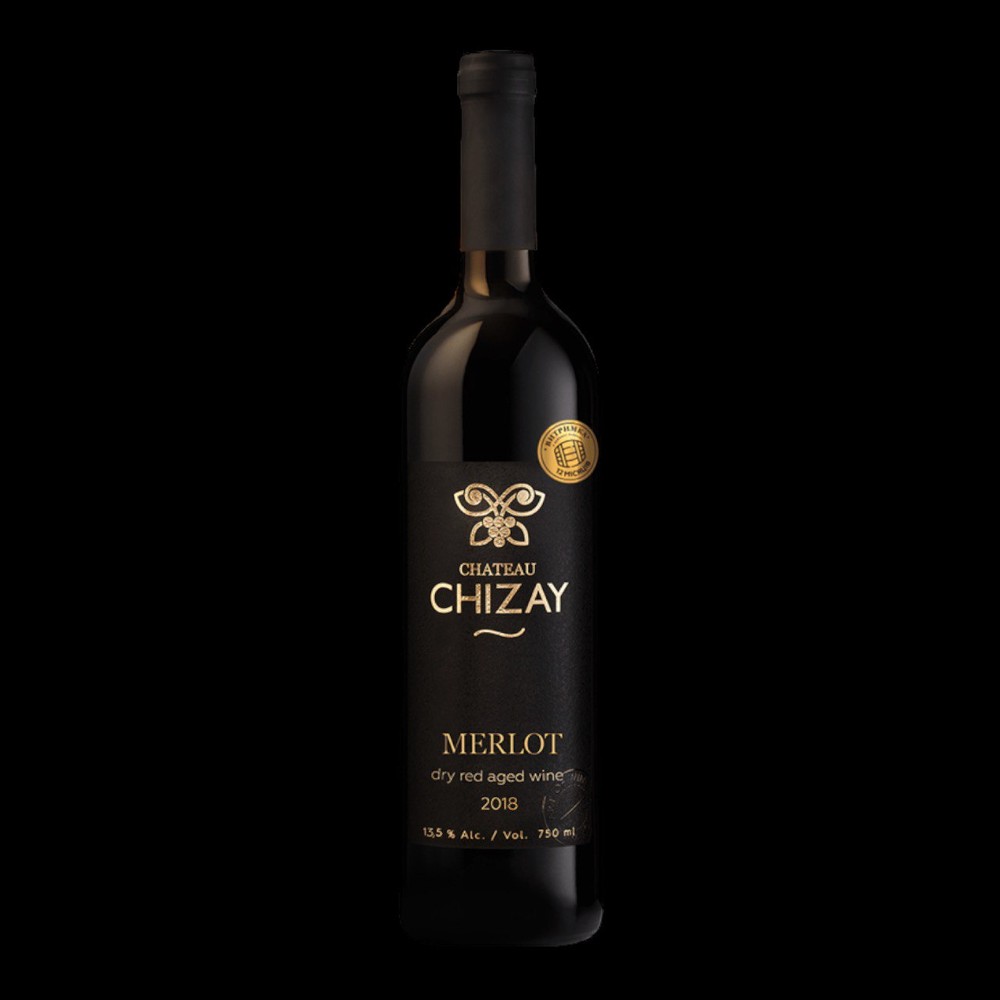 Вино Chateau Chizay "Мерло" (червоне напівсухе)