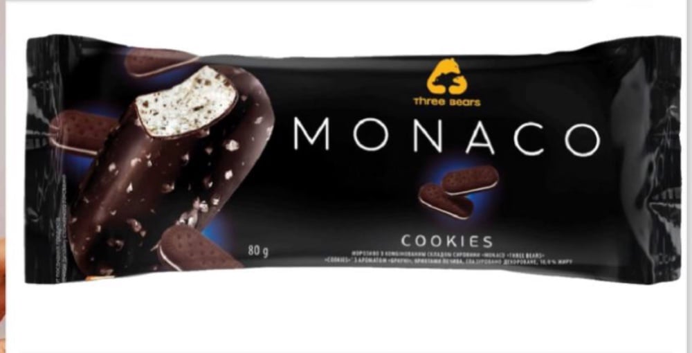 Морозиво Monaco “Cookies"