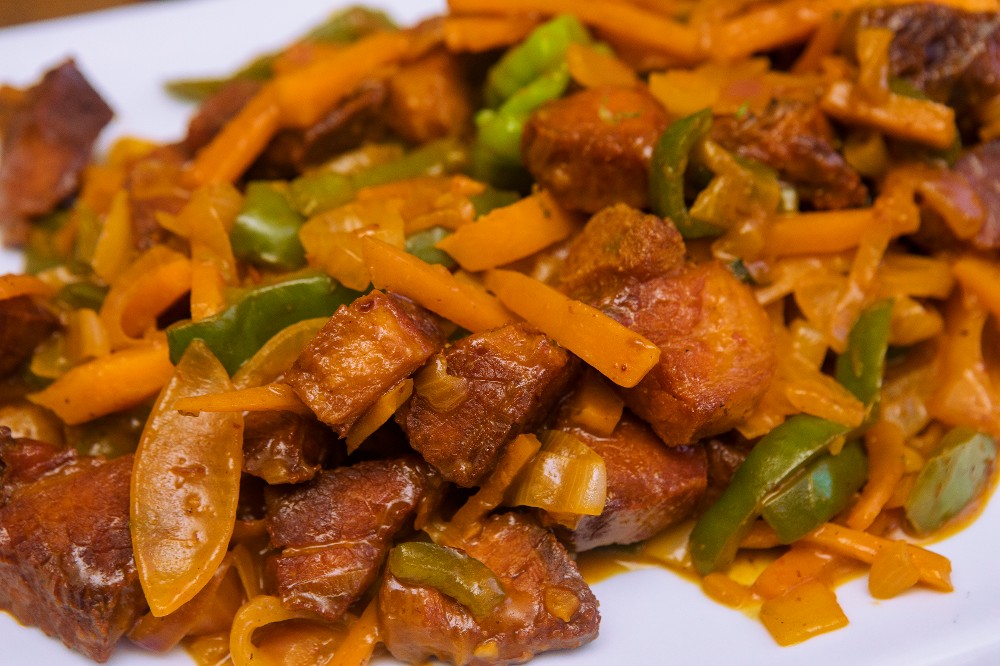 500g Pork Steak Stir-fry (Makange)