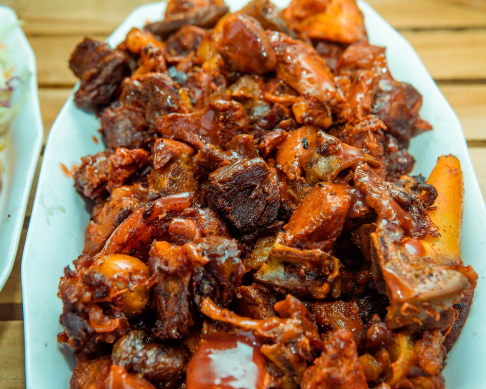 1kg Fried Pork - Unpeeled