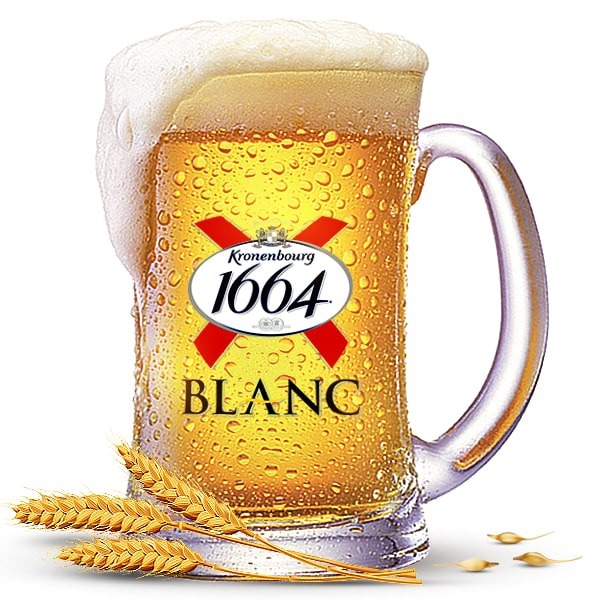 Пиво Kronenbourg Blanc 0.5