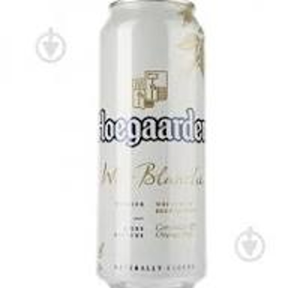 Пиво Hoegaarden Blanche світле 4,9%