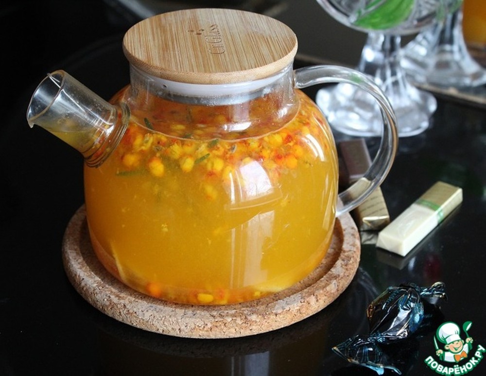 Чай авторський 1000 ML (обліпиха-апельсин)