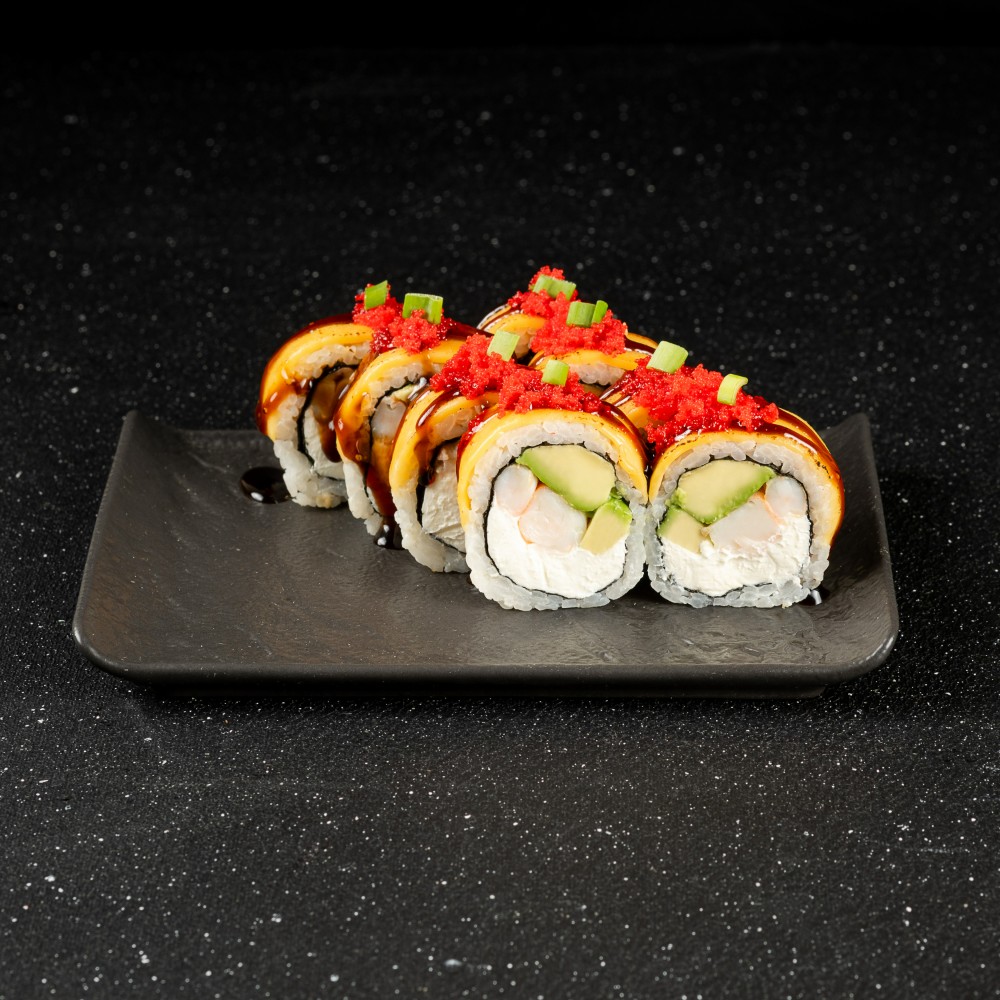 Cheese рол з креветкою