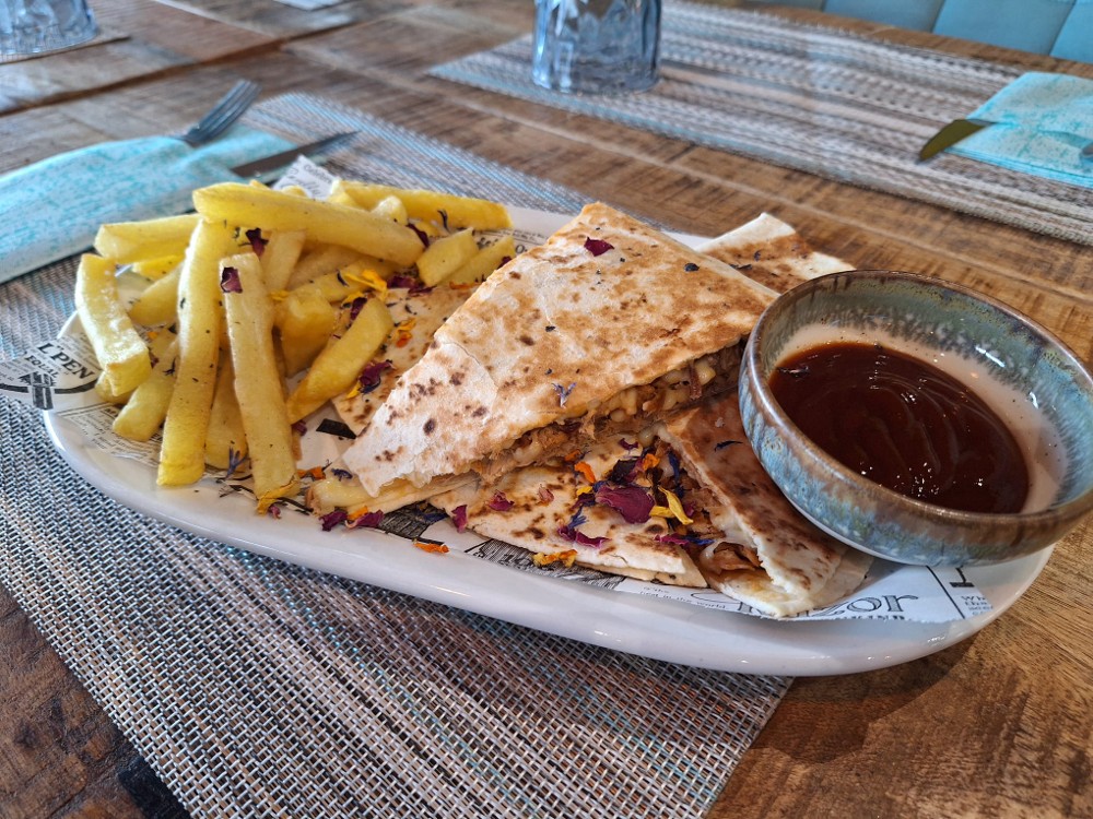 Quesadillas de Pulled Pork