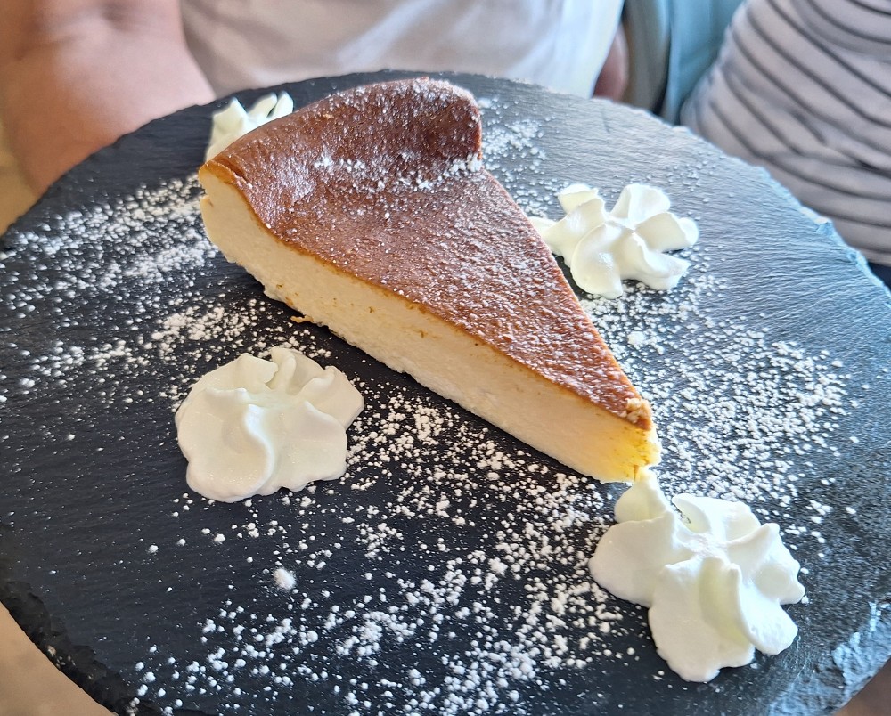 Tarta de Queso Vasca