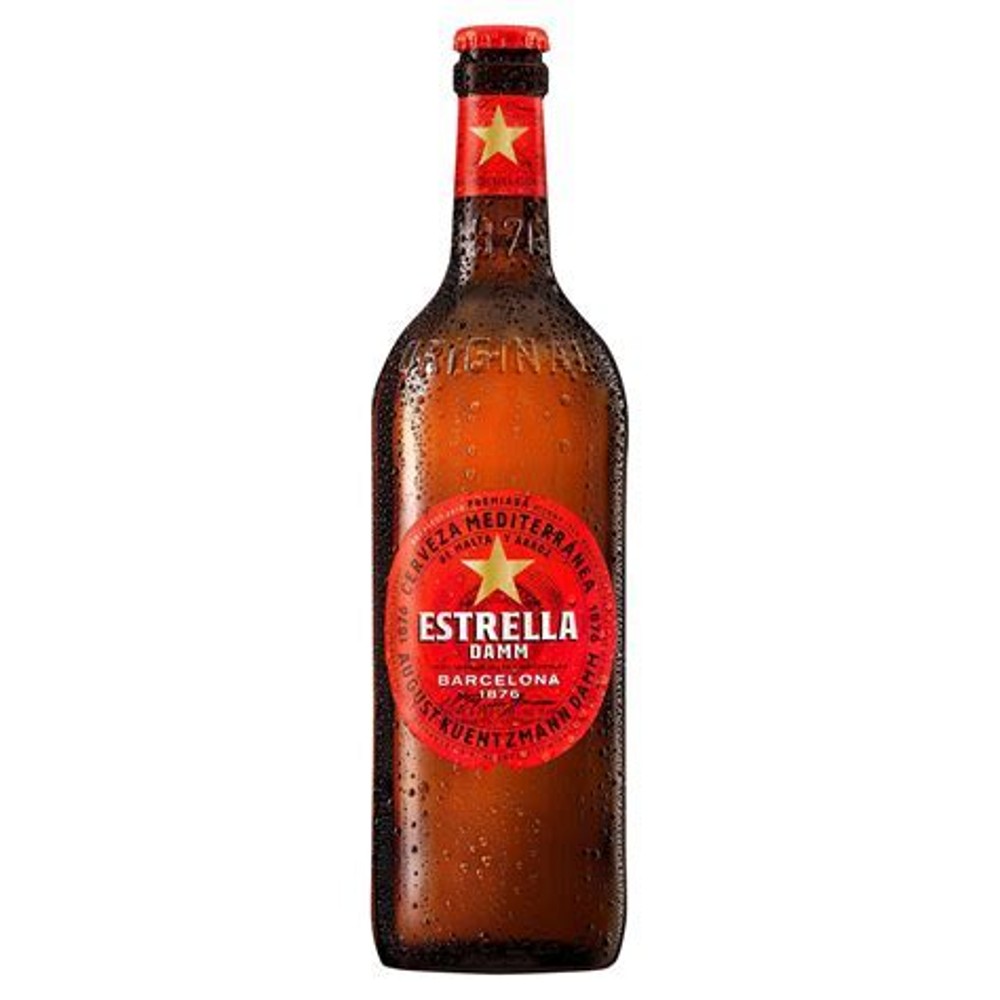 Estrella Damm in the Bottle