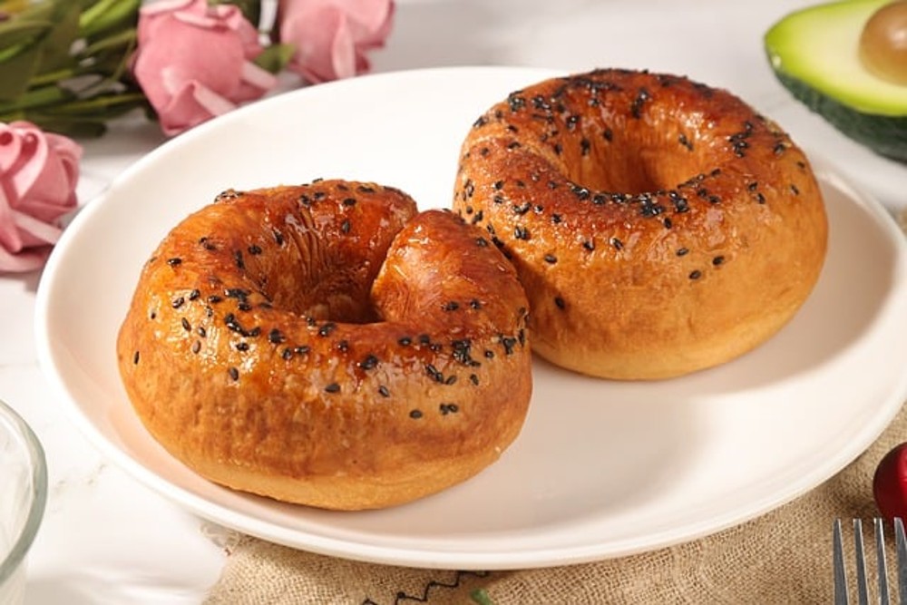 Bagel Tostado con Queso Philladelphia