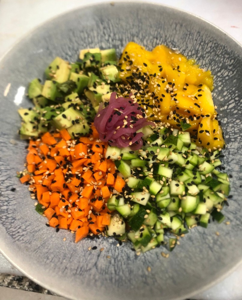 Poke de Vegetales y Quinoa