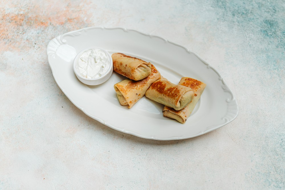 Blinçik ət ilə /Блины с мясом