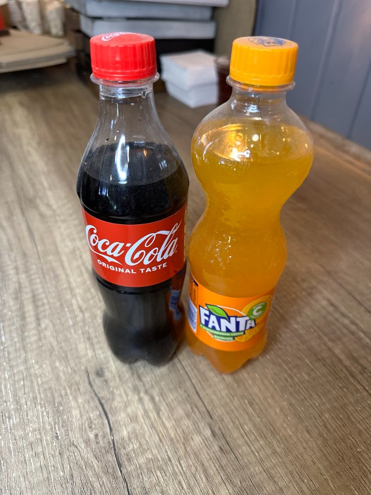 Coca cola,  fanta