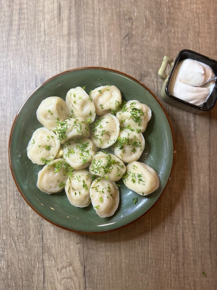 Пельмені з свино-яловичем фаршем|Pelmeni with pork-beef filling