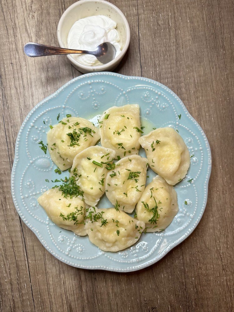 Вареники з солоним сииром|Dumplings with salted cottagecheese