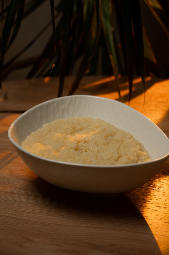 КУСКУС З ВЕРШКОВИМ МАСЛОМ 