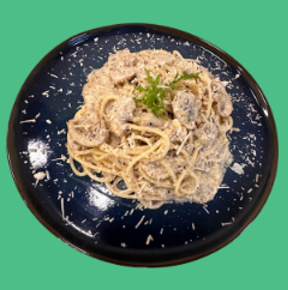 СПАГЕТІ З ГРИБАМИ І ТРЮФЕЛЬНОЮ ПАСТОЮ_BOLT