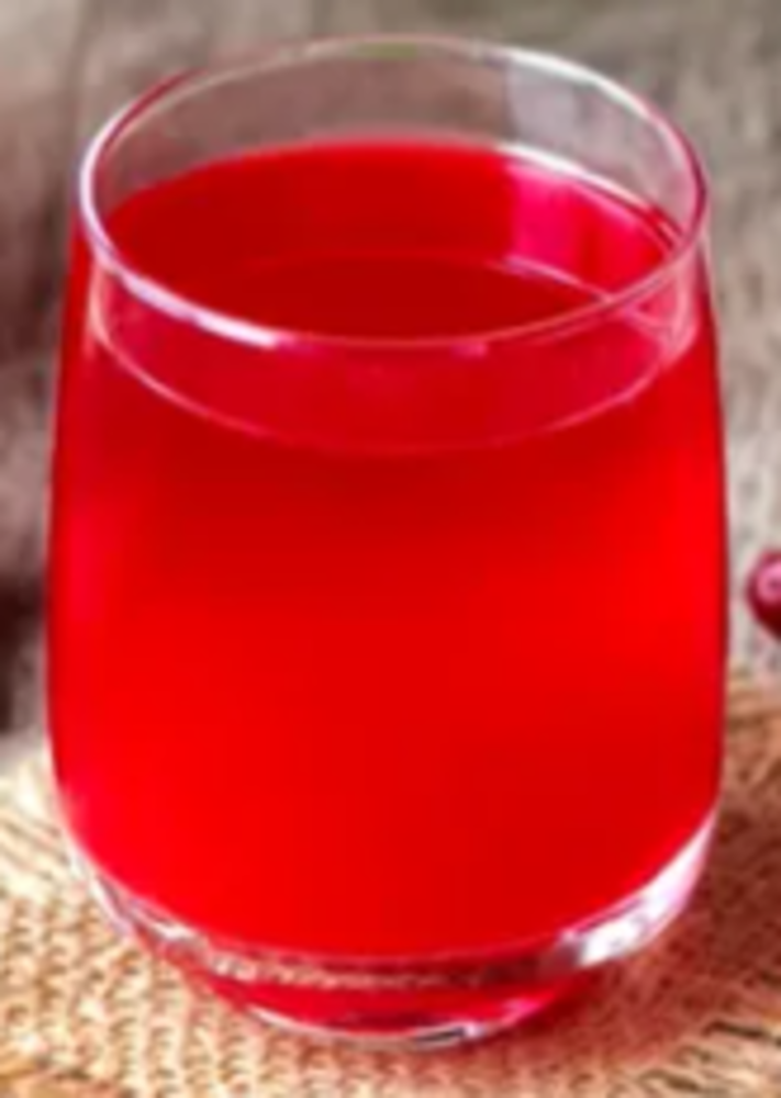 Морс з журавлини 