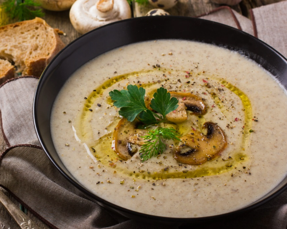 ГРИБНИЙ КРЕМ-СУП НА ВЕРШКАХ_доставка