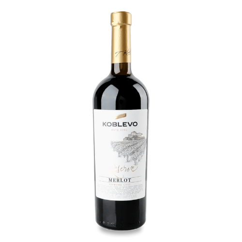 Вино "Koblevo Merlot" 0.75л