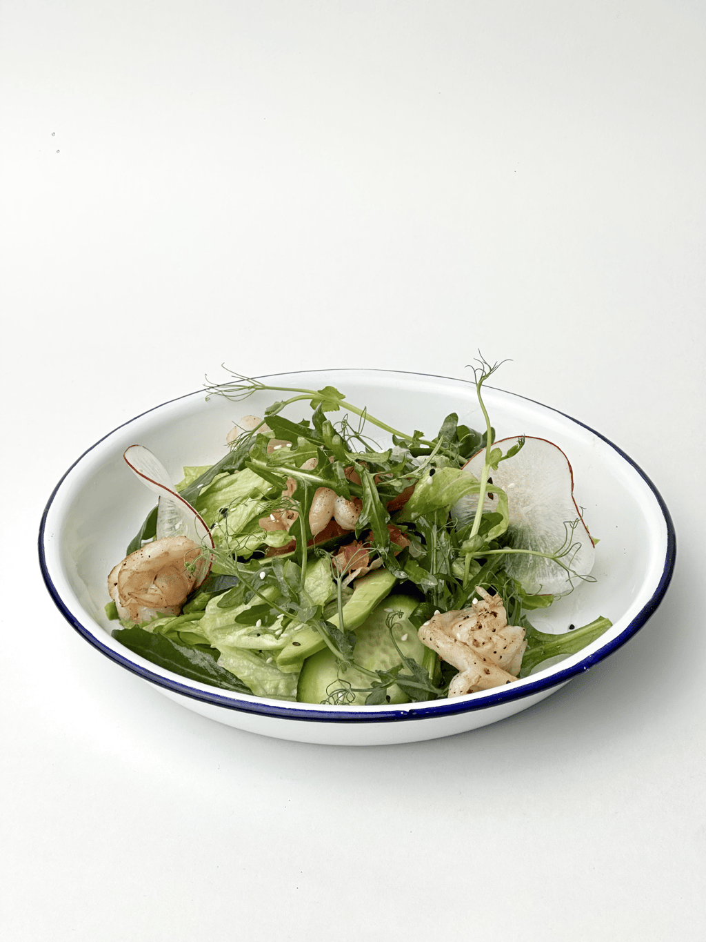 Shrimp and avocado salad