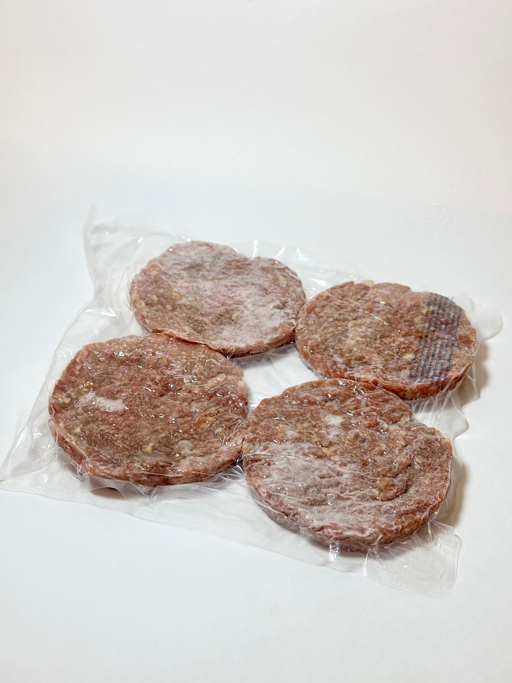 Burger patties (beef, semifinished)