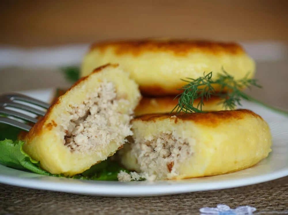 Картопляні зрази з мясом
