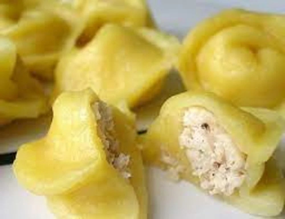 Пельмені на кукурудзяному борошні з курятиною 