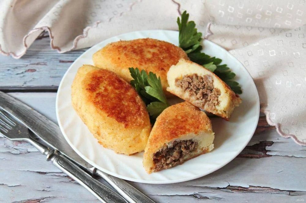 Картопляні зрази з лівером