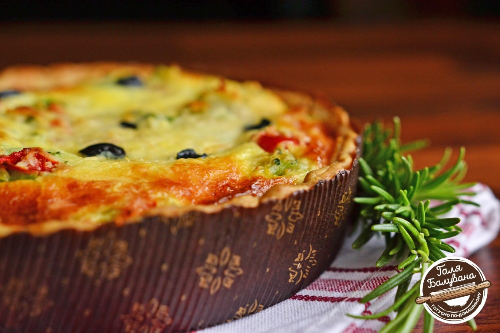 Кіш з Куркою та овочами, 720 г