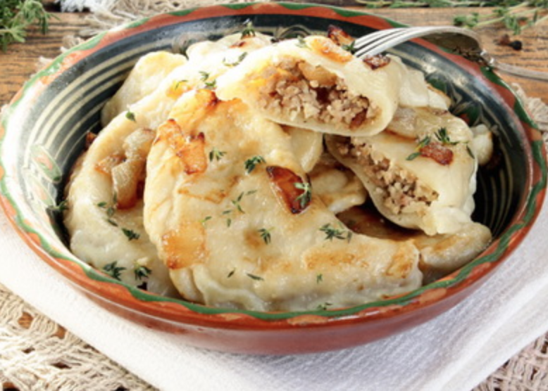 Вареники з мясом