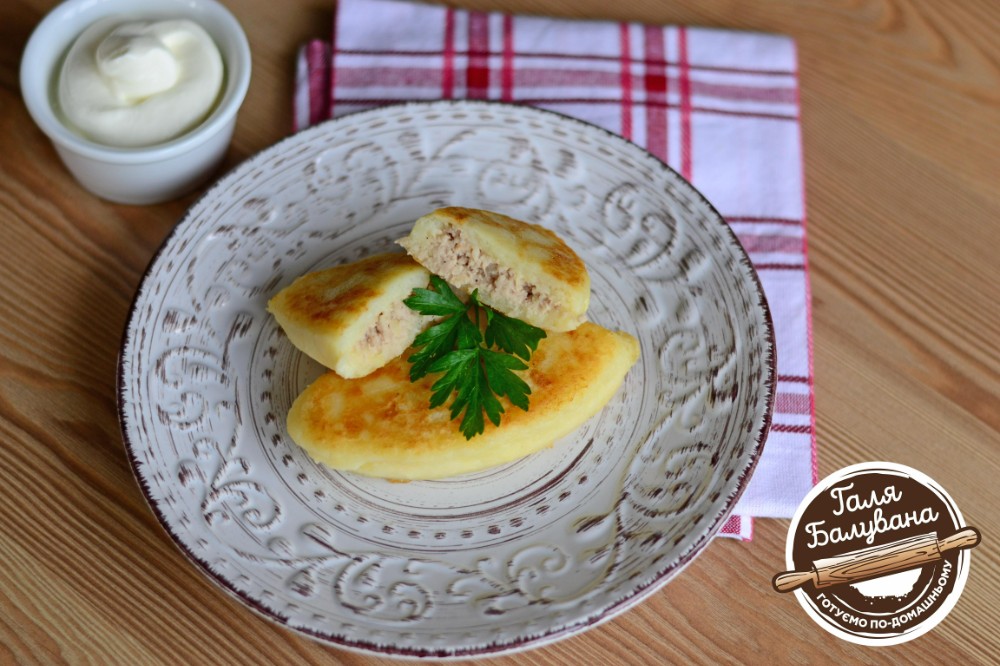 Картопляні зрази з мясом