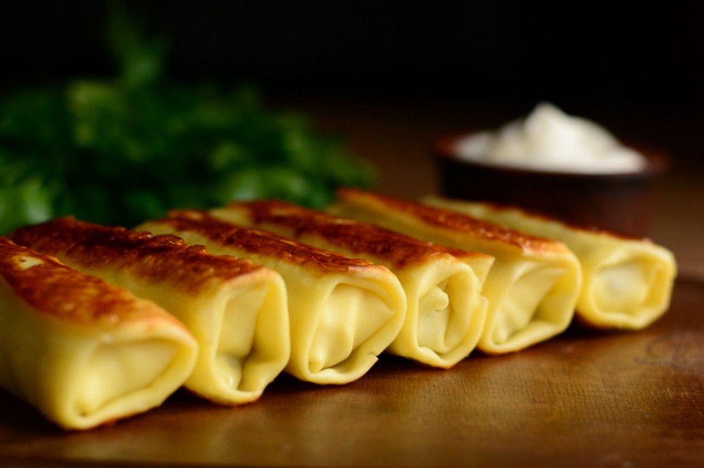 Млинці з куркою та  грибами