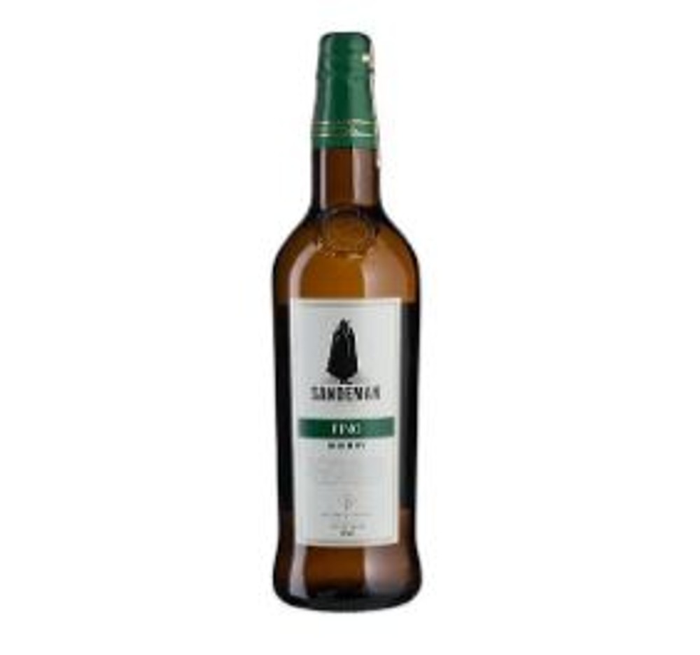 Вино Sherry Sandeman Fino сухе біле,кріплене 50мл