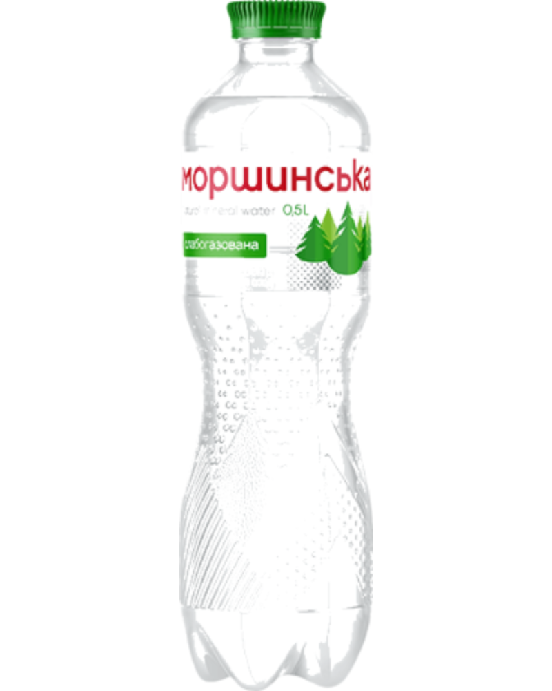 Моршинська слабогазована 0,5 л
