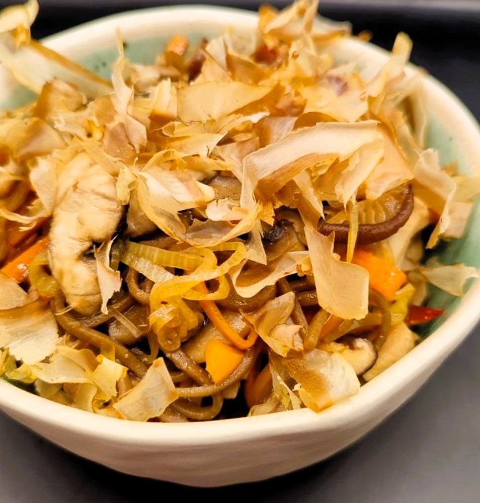 Локшина Соба з морепродуктами