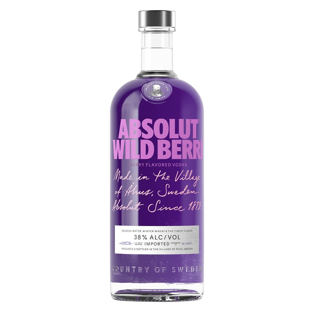 Горілка Absolut Дика ягода 50 мл