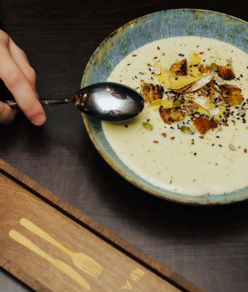  Крем суп Сирний