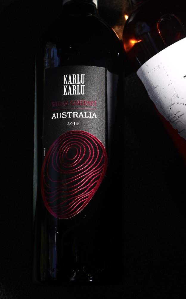 Вино Karlu Karlu Shiraz-Cabarnet  50 мл (червоне сухе) 
