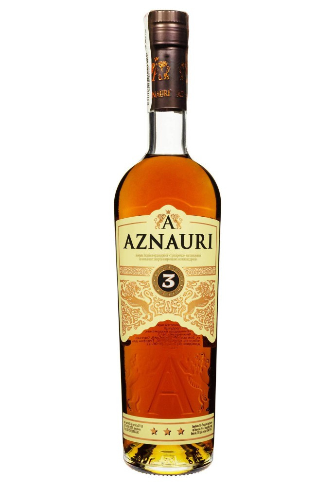 Коньяк Aznauri 3* 50 мл