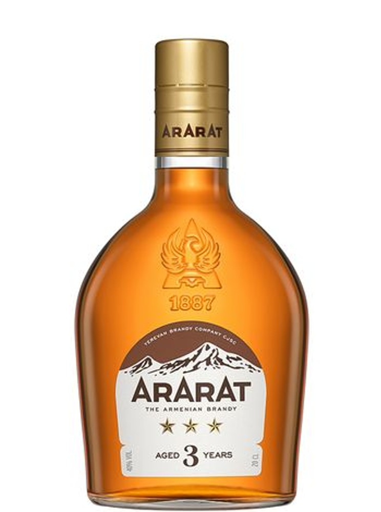 Бренді Ararat 3* 50 мл