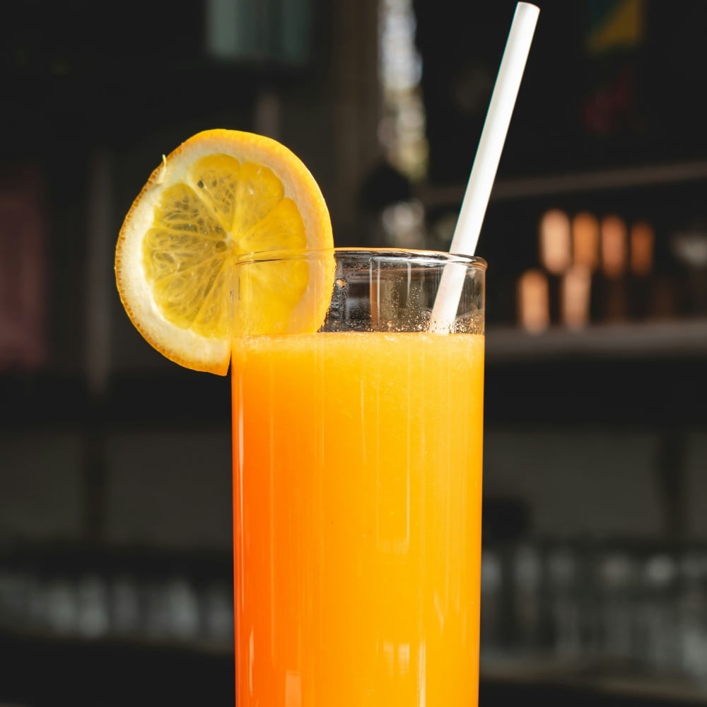 Fresh orange juice