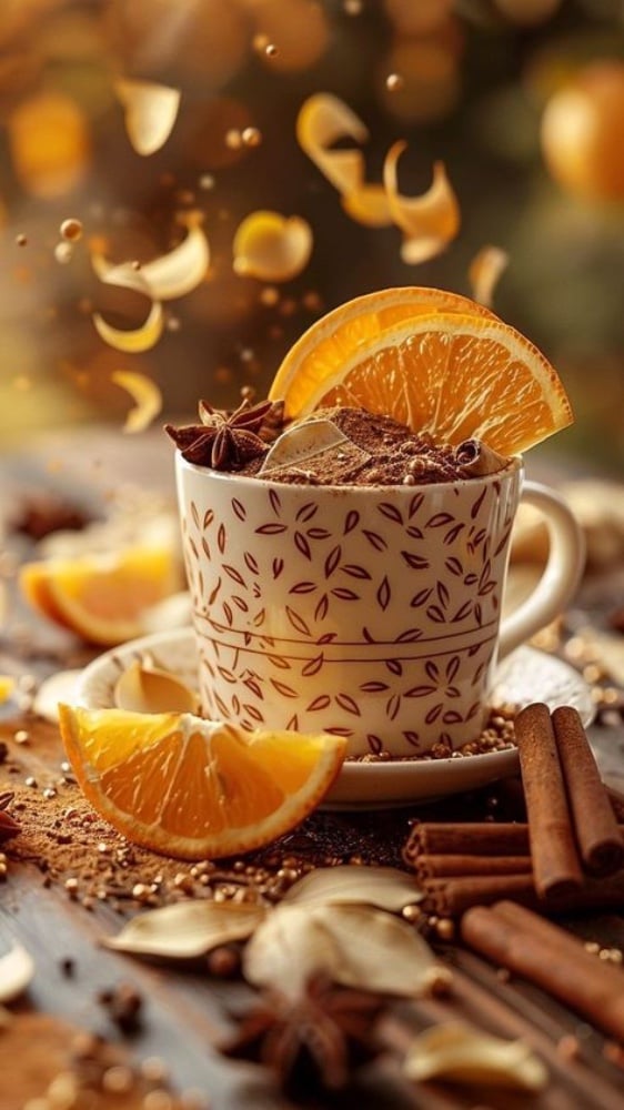 Orange Capuchino